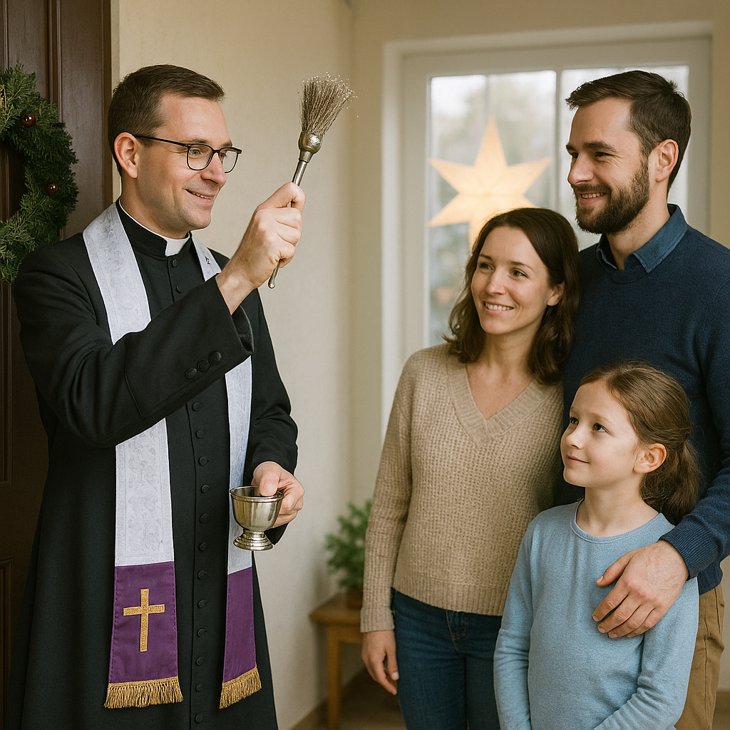 Wizyta duszpasterska na Jeziornej